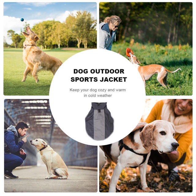 Doggie Coat Dog Raincoat Reflective Jacket Body Set Swimsuit 3