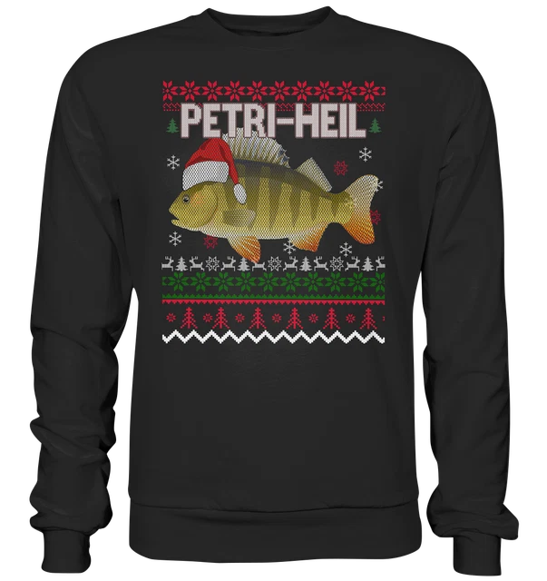 Sudadera de Navidad fea Petri salvación Navidad suéter suéter Nochebuena