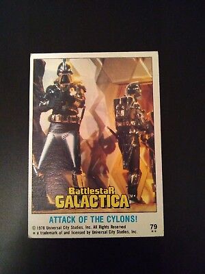Battlestar Galactica 1978 trading cards *Vintage*Rare*Original