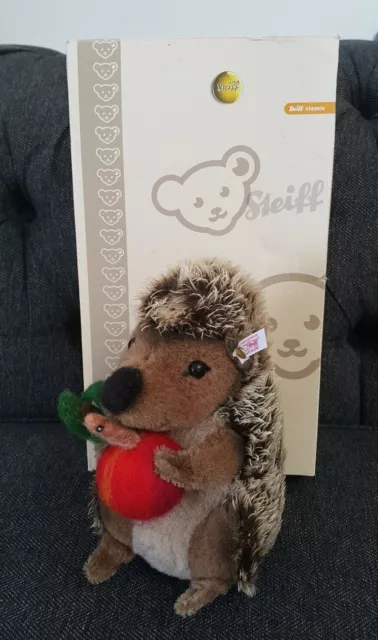 STEIFF SIGI THE Hedgehog Musical Teddy Bear EUR 173,54 - PicClick DE