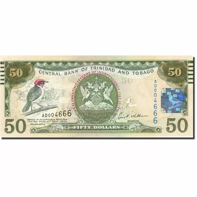 [#267598] Banknote, Trinidad and Tobago, 50 Dollars, 2006, 2006, KM:50, UNC