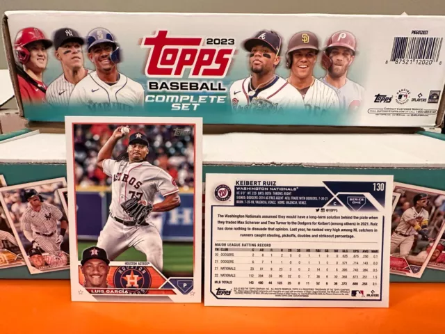 2023 Topps Series 1 Baseball Complete Set Base Card Singles 1-165 - YOU PICK!