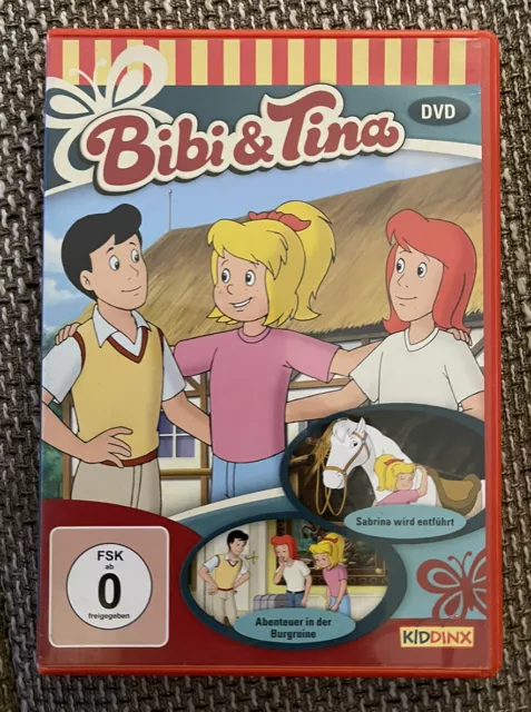 DVD Bibi und Tina: Sabrina wird entführt / Abenteuer in der Burgruine, mehr i.Au