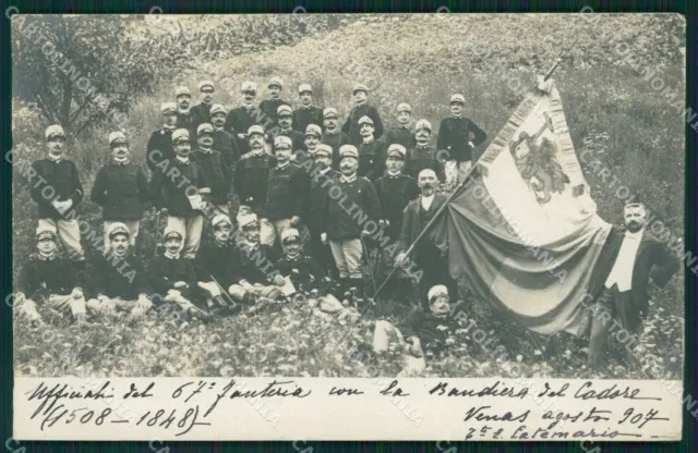 Belluno Valle di Cadore Venas di Militari Foto cartolina QT1327