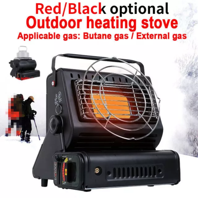 Portable Outdoor Camping Stove 2 In 1 Gas Butane Propane Heater for Picnic Tent