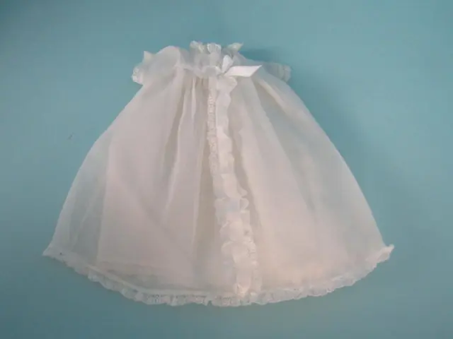 Vintage Terri Lee Baby Linda Christening White  Gown 1950'S