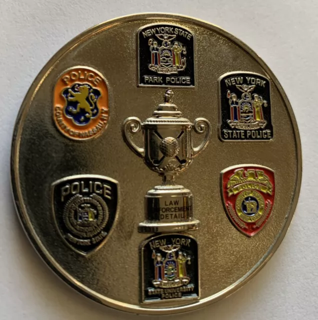 Suffolk County Police Nassau Nysp Suny Park Mta Pd Pga Bethpage Challenge Coin