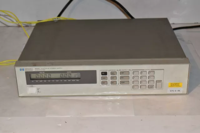 Hp- Agilent 6632A 20V/ 5A, 100W System Dc Power Supply  (Sb25)