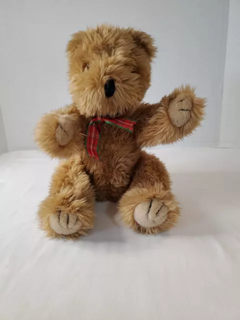 TY RARE Retired Plush Teddy Bear #9000  Scruffy Large 15"