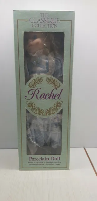 Rachel The Classique collection 40cm porcelain doll NIB hand crafted & painted