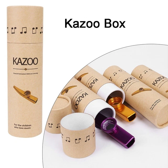 Durable Carton Kazoo Box for Musical Instrument Accessories (62 characters)