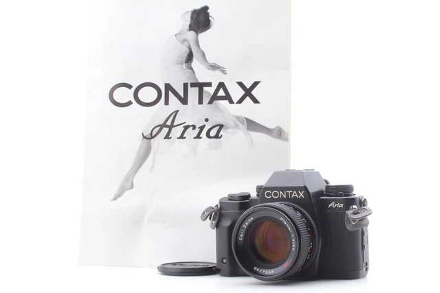 MINT] CONTAX ARIA D-9 SLR Film Camera Body + Planar 50mm F/1.4 MMJ