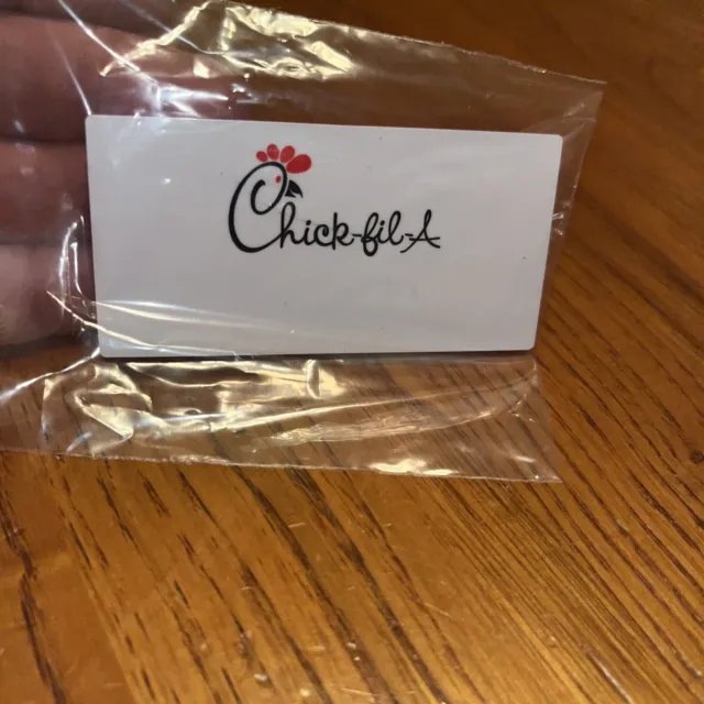 CHICK-FIL-A throwback Restaurant Employee Uniform Name Tag! 2023 issued limited