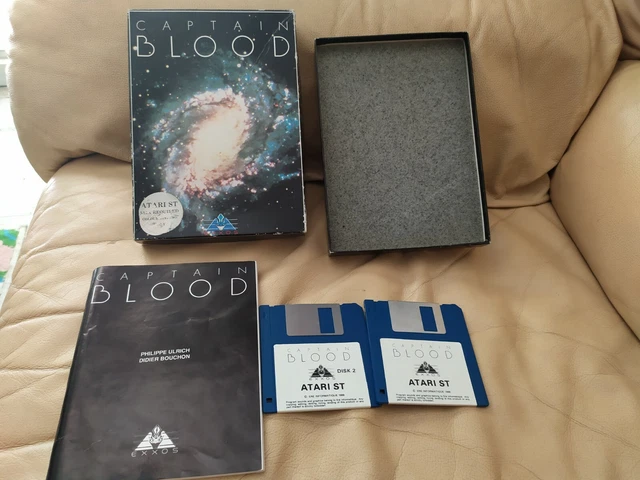 CAPTAIN BLOOD - L'arche du Capitaine Blood - jeu game ATARI ST STF STE Notice FR 3