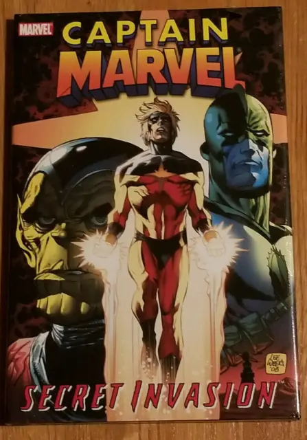 Captain Marvel: Secret Invasion ~ Marvel Hard Cover New Sealed Skrulls Kree