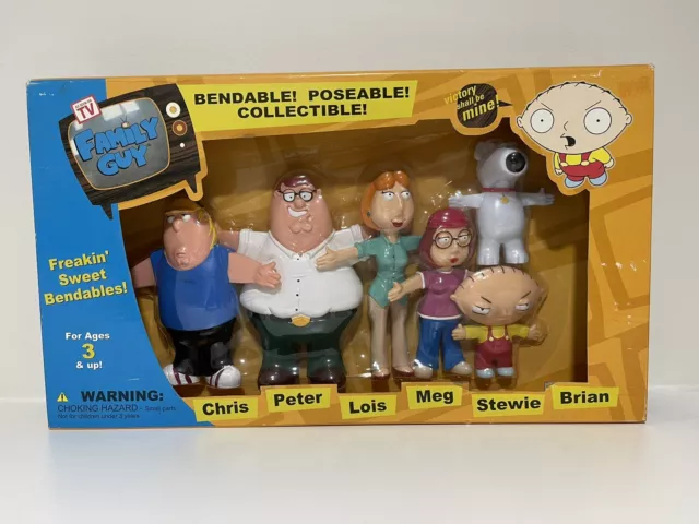 The Family Guy Action Figures Bendable & Poseable