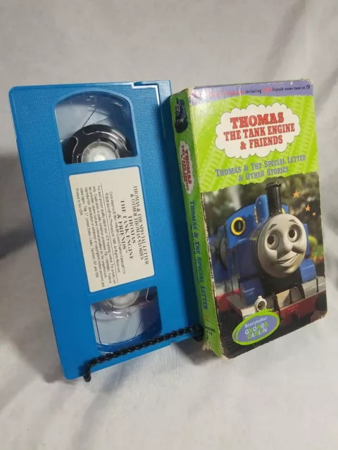THOMAS THE TANK Engine Friends Special Letter VHS VCR Blue Tape Rare ...