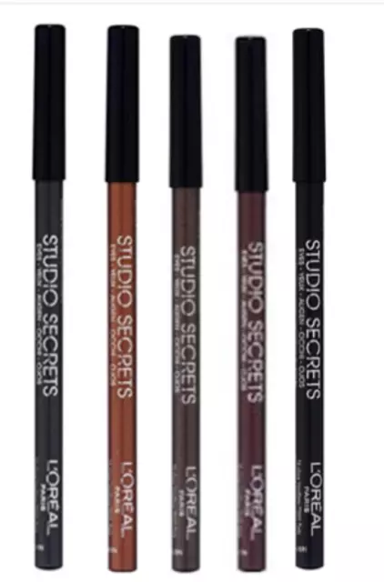 Loreal Paris Studio Secrets Eyeliner verschiedene Farbtöne