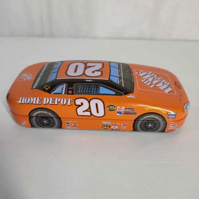 Estuche para gafas de hojalata naranja Nascar Hendrick Motorsports Home Depot 20 Tony Stewart