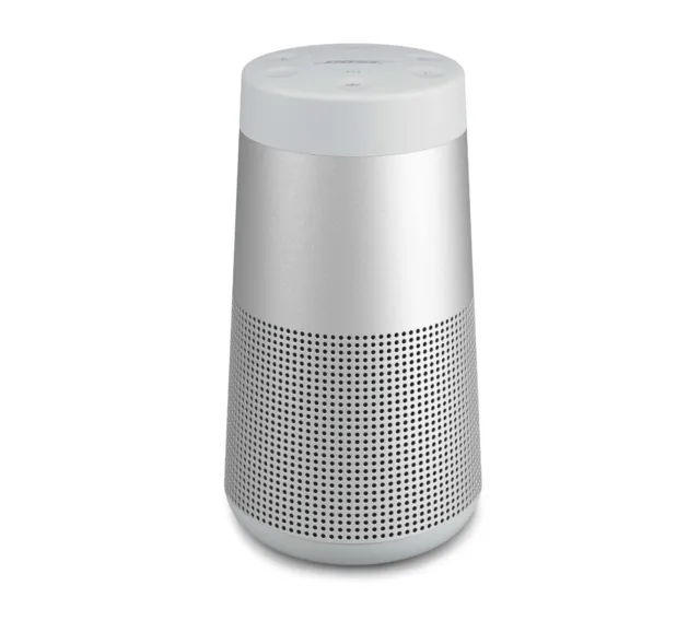 BOSE SOUNDLINK REVOLVE II Bluetooth Speaker - Luxe Silver (858365-0300 ...