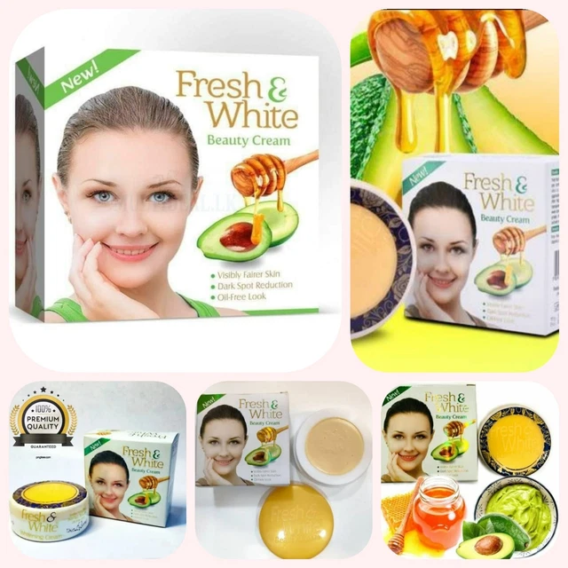 La mejor crema blanqueadora para piel original fresca y blanca con aguacate y miel