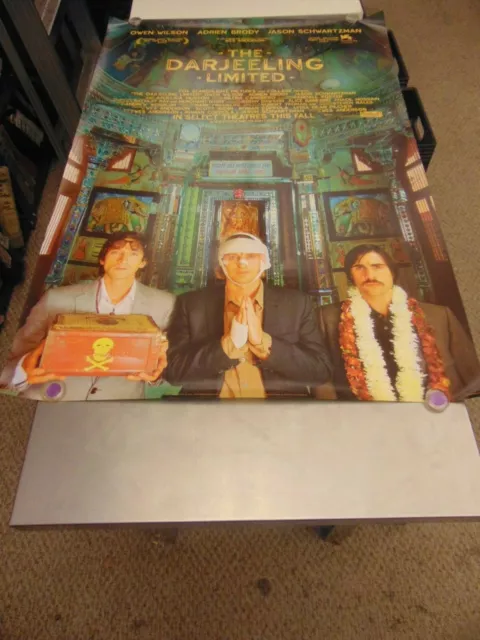 The Darjeeling Limited Original Movie Poster 27X40 DS 2007 U.S. Wes Anderson
