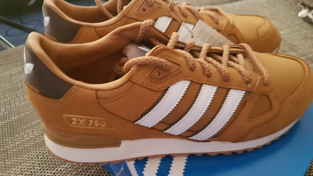 Adidas ZX 750 Originals -IF6298- braun-weiss Gr. 45 1/3  NEU OVP TOPRARITÄT
