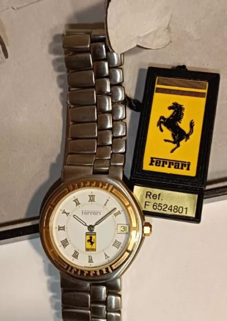 Orologio FERRARI acciaio donna nuovo  mai Indossato