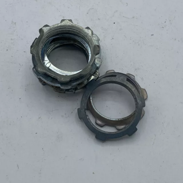 LOT OF 20 Conduit Locknut 1'', Rigid Conduit Locknut