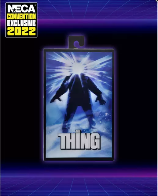 NECA THE THING SDCC 2022 Exclusive 40th Anniversary Movie Poster Figure NIB 2