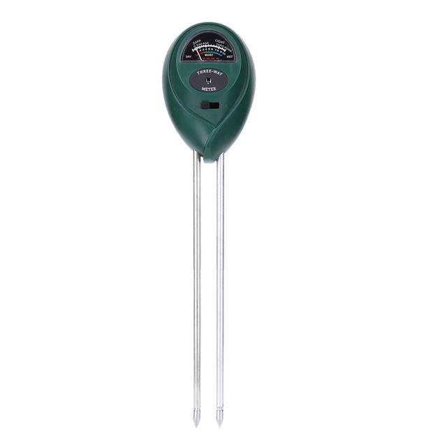 SOIL MOISTURE METER and pH Level Tester for Plants Crops Flowers
