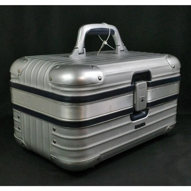RIMOWA 924.38 Silver Integral Case 19L Aluminum Insulated Cooler with Lock Latch