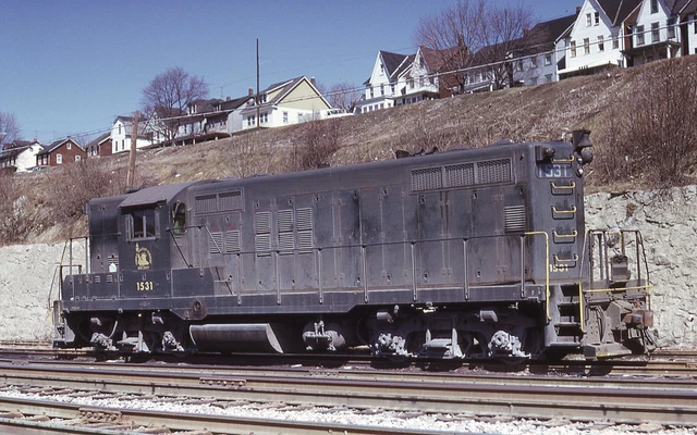 Central Railroad Company Of New Jersey   #1531   Original Kodachrome  Slide