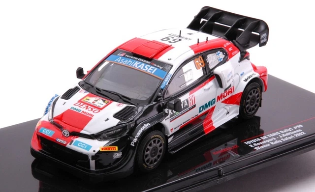 IXO MODEL TOYOTA GR YARIS RALLY1 N.69 SAFARI RALLY 2022 ROVANPERA