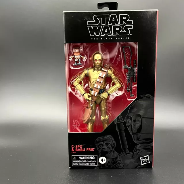 Star Wars Black Series C-3PO & Babu Frik New Sealed