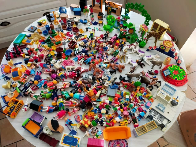 HSLXBY Lot de 60 jouets de clôture pour chevaux, en plastique, pour clôture de ferme, accessoires de panneau d'escrime corral, jouets miniatures, accessoires de clôture, cadeau éducatif pour enfants