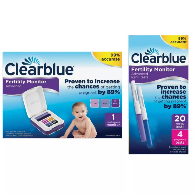 Clearblue Advanced Fertility Monitor + Optional Test Sticks