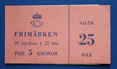 Sweden (461c) 1954 King Gustaf VI Adolf MNH booklet