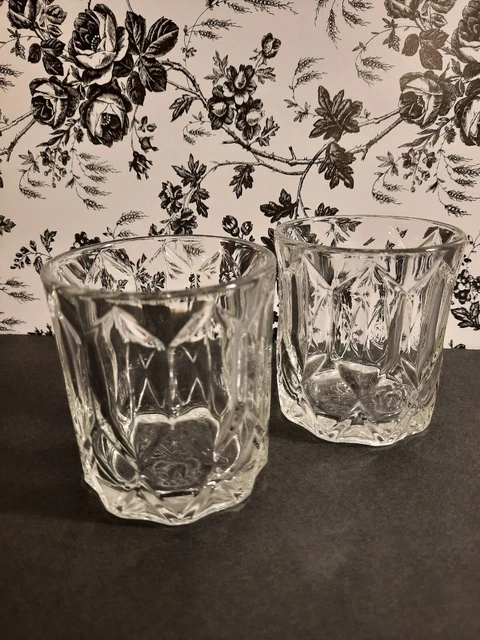 Crown Royal Canadian Whisky 9 oz Rocks Glasses Set Of 2