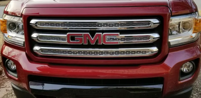 2015-2020 GMC Canyon chrome Grille Grill insert mesh overlay trim WT SLE SLT