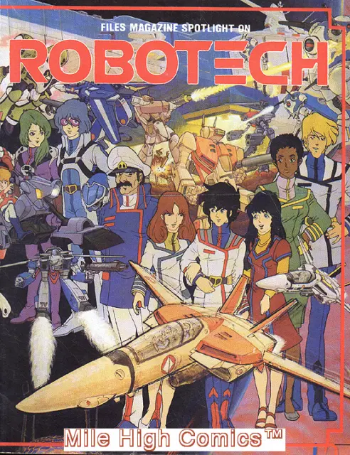 FILES MAGAZINE: ROBOTECH (1986 Series) #1 Very Fine