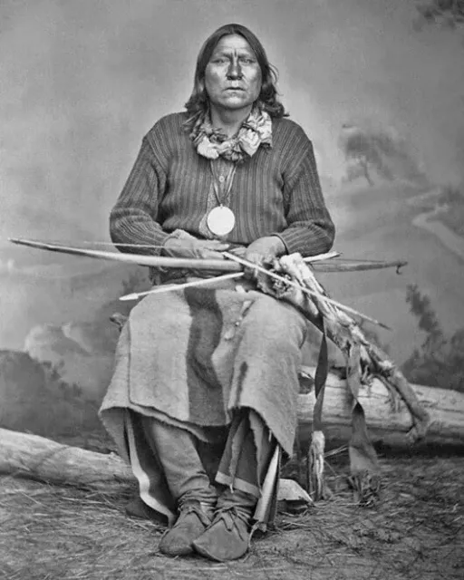 1868 Native American Indian Kiowa Chief Satanta Poster 8x10 PHOTO PRINT