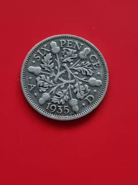 UK 1935 Sixpence