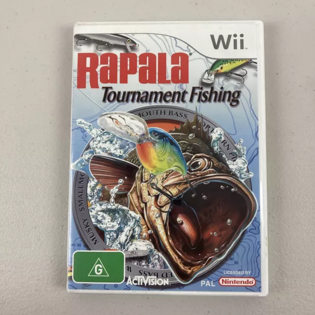 RAPALA TOURNAMENT FISHING Xbox 360 COMPLETE PAL Tested And Working Free  Postage $12.00 - PicClick AU