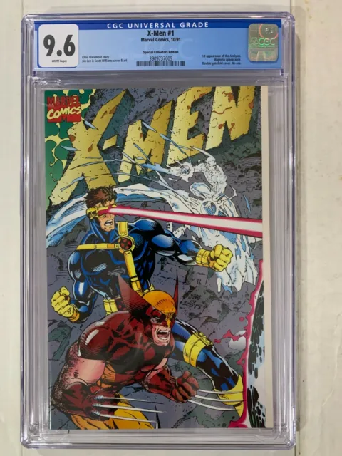 X-Men #1 CGC 9.6 Key 1st Gold & Blue Team, Acolytes, Omega Red Preview, MCU