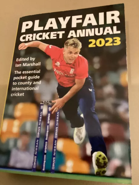 PLAYFAIR CRICKET ANNUAL 2023 Paperback 354 pages Excellent Cond By Ian Marshall