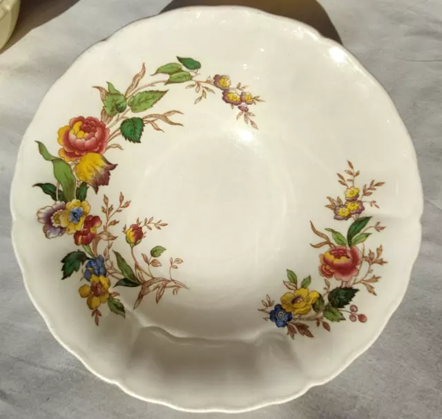 Grindley Marlborough Royal Petal England China Bowl - Vintage