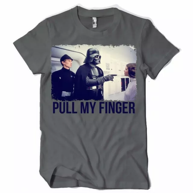 Princess Leia Rebel pull my finger funny t-shirt 9315 star wars inspired