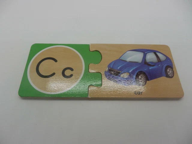 MELISSA DOUG Alphabet Wooden Puzzle Letter Matching Skills 