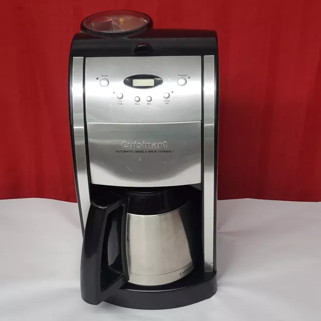 Cuisinart  DGB-600BC Automatic Grind & Brew Thermal 10 Cups Coffee Maker Working